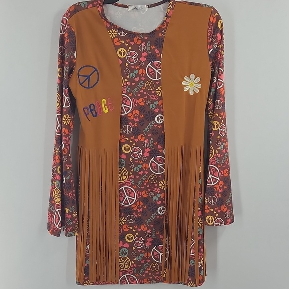 Atamet Dresses & Skirts - Flower Child Hippie Costume NWOT